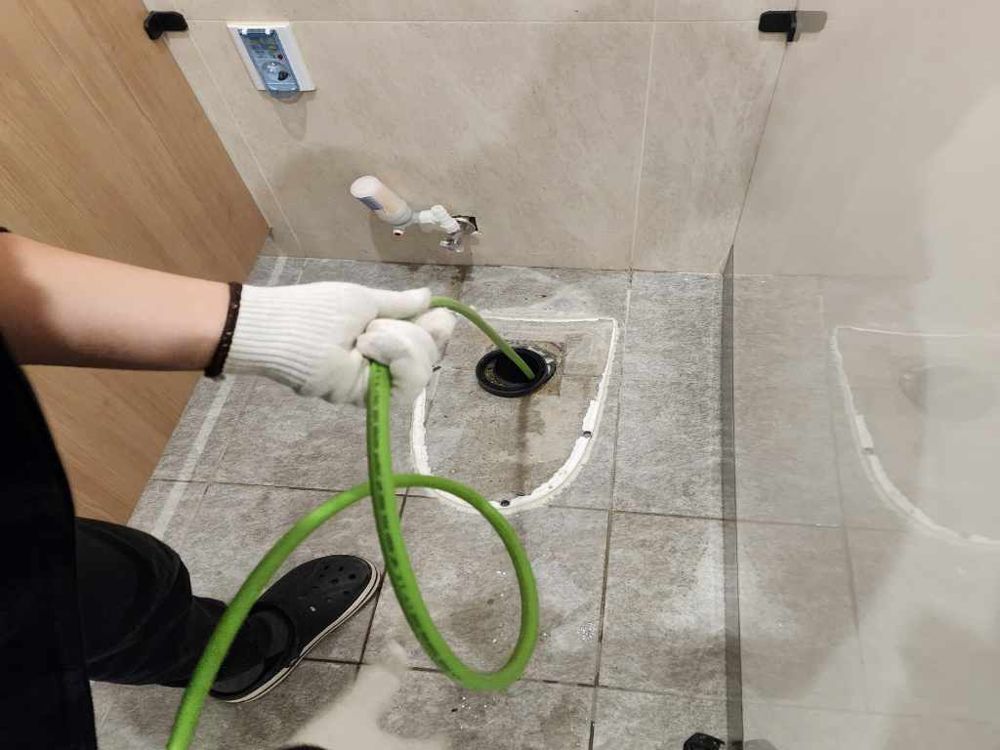 부천 화장실 바닥 배수구 고압세척