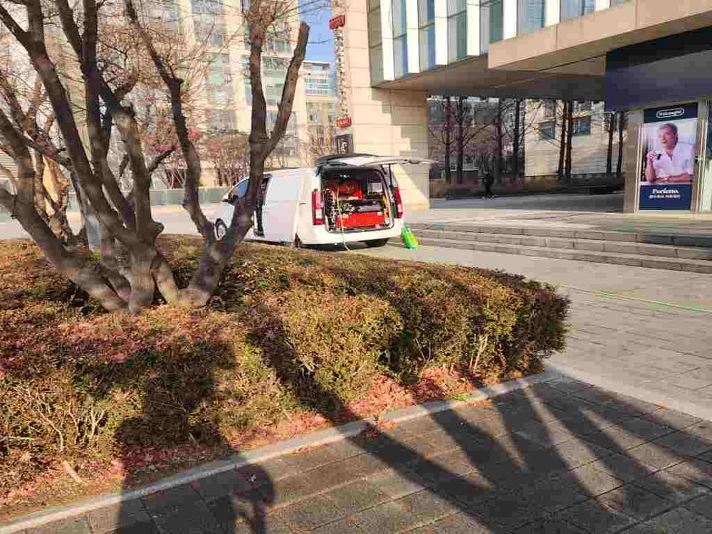 부천 상가 건물 고압세척 출동